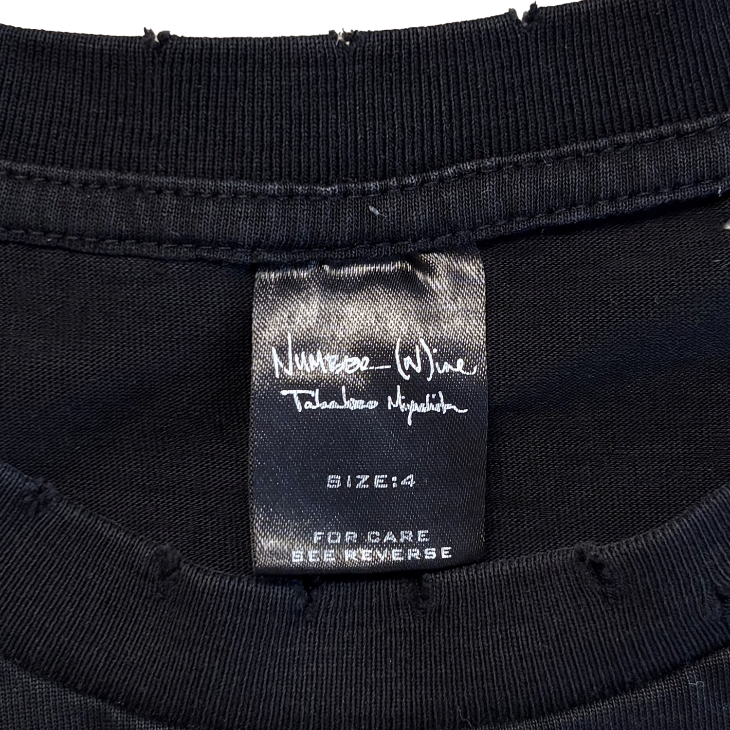 Number (N)ine Takahiro Miyashita Tee